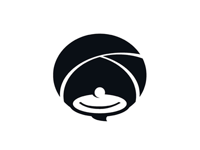Rfanti Logo Mono afanti avatar bw china identity logo rfanti vi
