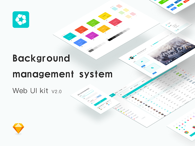 UNIVSTAR Web UI kit V2.0 backstage design kit ui web 接口