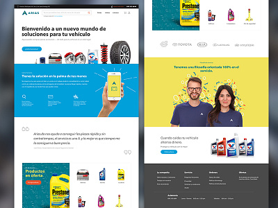 Ecommerce home page