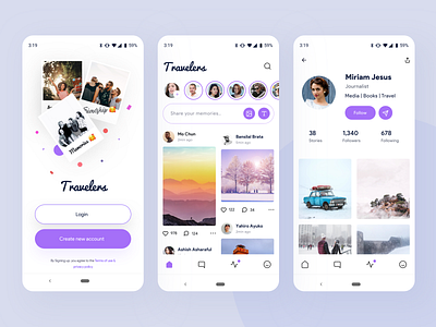 Travelers | social media app exploration