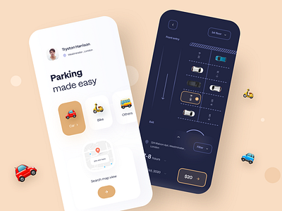 Parking app concept