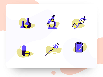 Medical app icons dna doctor icons medical app microscope stringe sudhan website