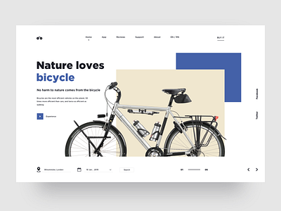 bicycle web header app branding cycle design illustration iphone liquid mobile ps space sudhan typography ui web web header