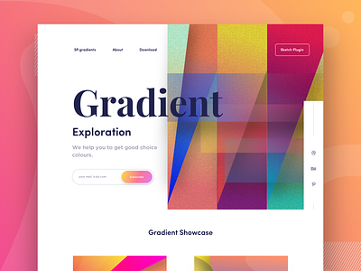 Gradient Exploration -2 app branding colors design exploration grabient gradient icon illustration iphone space sudhan typography ux vector web