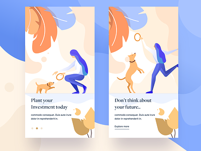 investment illustration animation branding design do not disturb dog dribbble future girl illustration investment mobile nice100 plants ps sudhan today typography ux vector web