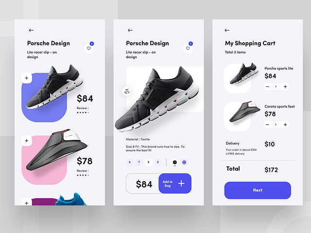 e commerce app exploration by Sudhan Gowtham on Dribbble