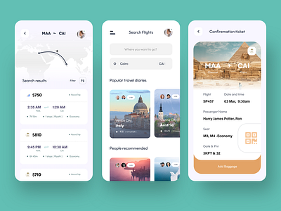 travel app experience animation app branding design egypt flight illustration india ios iphone nice100 ps search sublimation sudhan ticket travel typography ux vector