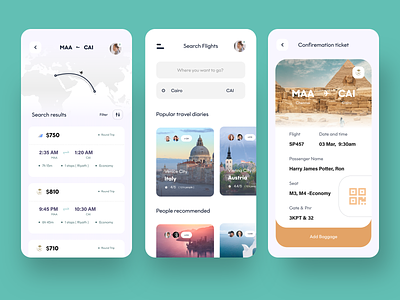 travel app experience