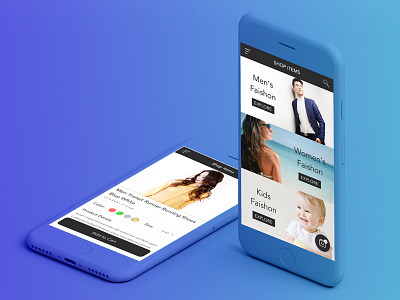 E-Commerce App UI Kit Sneak Peak app black white buy cart ecommerce faishon multi colors premium product shop shopping ui kit