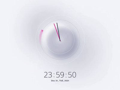 Countdown 2022 animation clock countdown neumorph 2022 figma