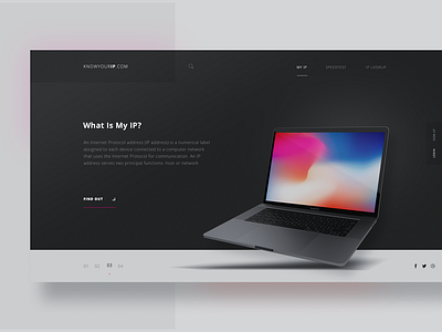 IP Services Landing Page