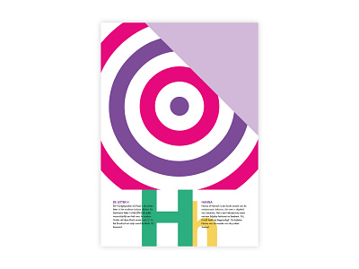 Letters Poster - H - Hanna