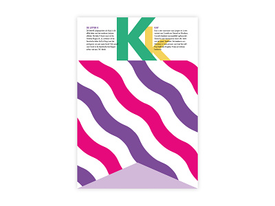 Letters Poster - K - Kay