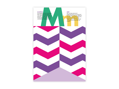 Letters Poster - M - Mart