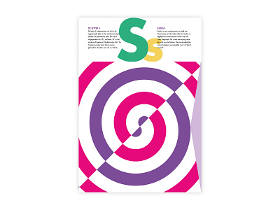 Letters Poster - S - Saskia