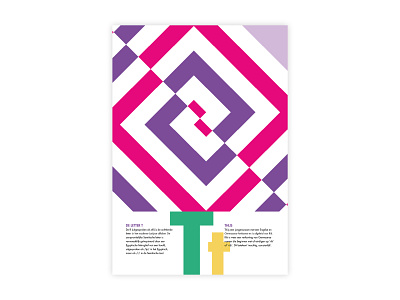 Letters Poster - T - Thijs