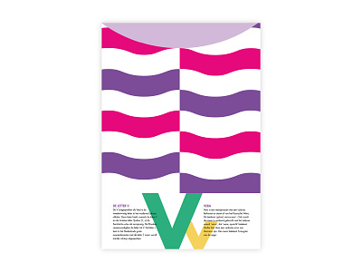 Letters Poster - V - Vera