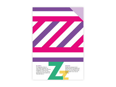 Letters Poster - Z - Zwaantje