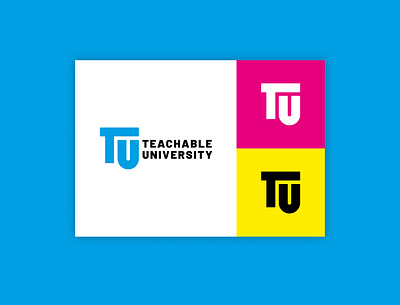 Daily Logo Challenge - Teachable University daily logo challenge design illustrator logo design
