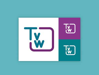 Daily Logo Challenge - TVW adobe branding daily logo challenge design graphic design illustrator logo logo design