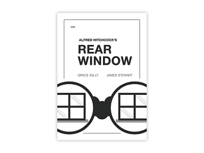 Rear Window - Movie poster