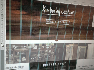 Kimberley Jackson furniture responsive ui user interface web wood
