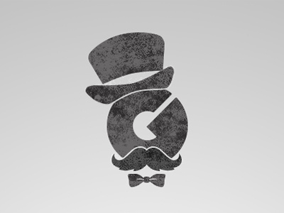 GlobaGentlemen bow tie gentlemen mustache top hat