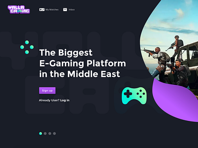 Yalla Gaming Website