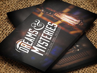 Dreams & Mysteries Business Cards business cards dreams mysteries