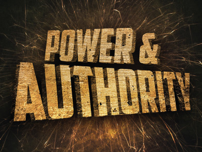 Power & Authority authority power product typography