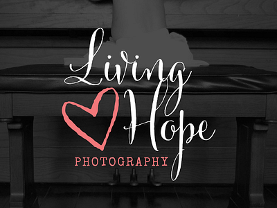 Living Hope Photography logo boutique logo photography