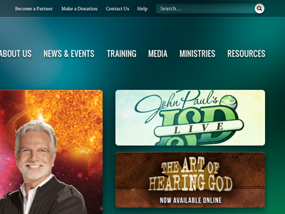 Streams Ministries Website v.2 - Detail 2