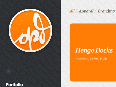 One Passion Designs - Website Redesign v2 designs one orange passion web website
