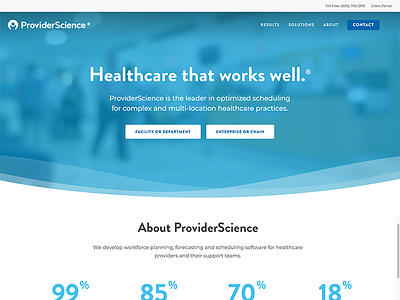 Provider Science web