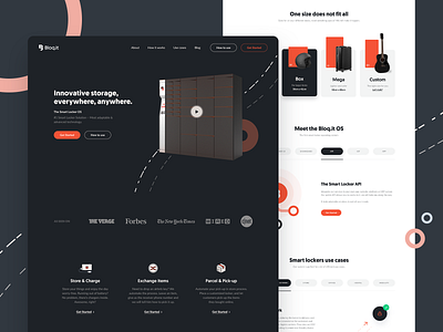 Bloq.it OS - Landing Page