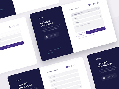 3cket - Desktop Onboarding Form business design freelancer onboarding onboarding screen onboarding screens onboarding ui sign in sign up sign up form sign up page sign up screen sign up ui startup ui ui design web web design web designer website