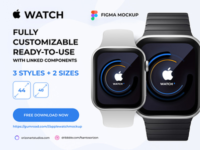 Apple Watch -  Figma Mockup