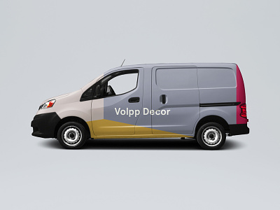 Volpp Decor Identity - Van branding identity paint van