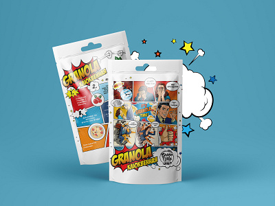 Packaging design for granola