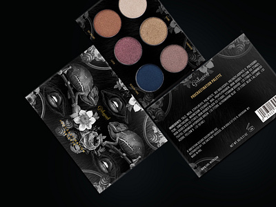 Palette packaging design cosmetic design packaging упаковка