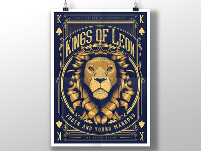Kings of Leon - Poster band kings leon lion music of poster rawwwr rock