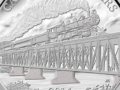 Royal Canadian Mint - Grand Trunk Pacific Railway Coin canadian mint coin grand trunk illustrated coin train