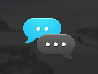 Quick Icon for Franz chat design franz friends icon mobile speak talk ui ux web