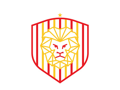 Casterly Rock FC art branding design illustration illustrator logo minimal soccer badge soccer crest vector