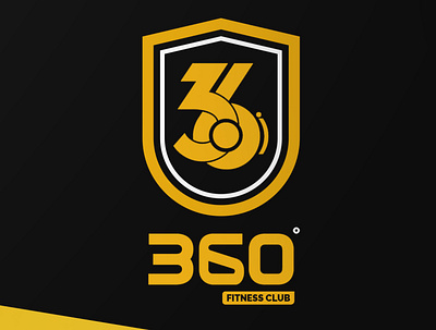 360 fitness club branding design fitness club graphic design logo logodesign logofitness club logotype photoshop