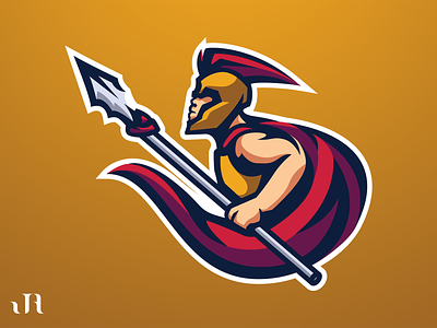 Spartan Mascot Logo design designer esports esports logo illustration logo logo design logos mascot mascot logo