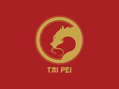 TaiPei Rebrand brand branding dragon logo logo design rebranding
