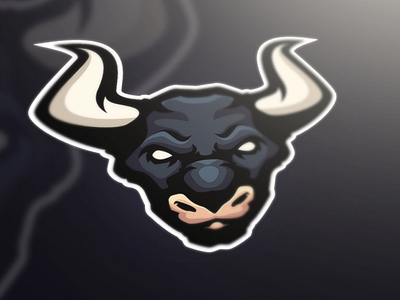 Premade Bull Mascot Logo