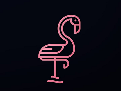 Flamingo Logo Design