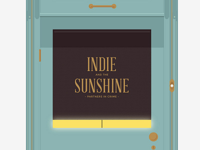 Door Illiustration 50s door illustration irrelevant tags shady sun sunshine